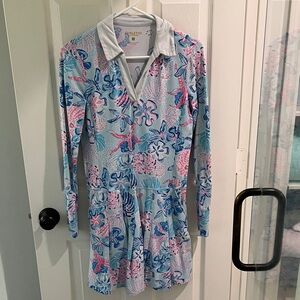 Lilly Pulitzer Luxletic Turtle Club Dress